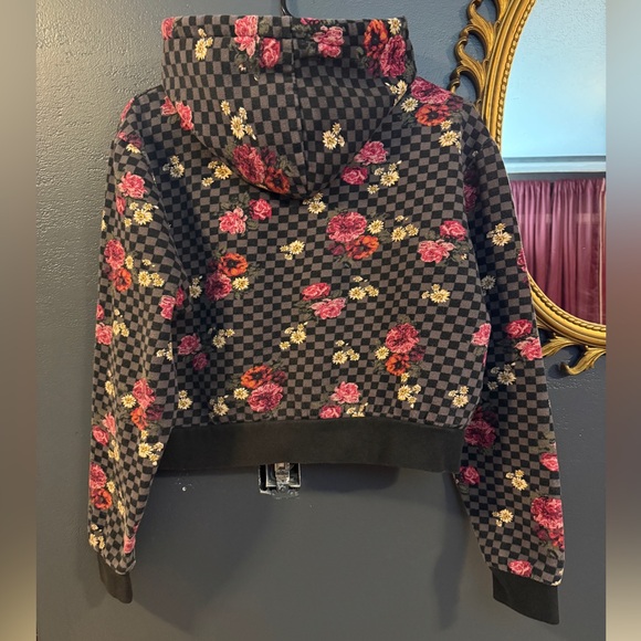 Vans Botanical check pullover crop hoody - Picture 6 of 8